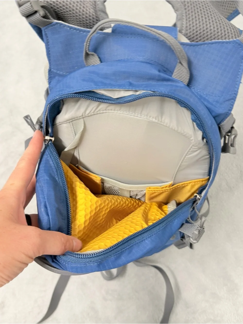 Osprey Viper 10 Hydration Backpack Blue Gray w/ Hydration Bladder